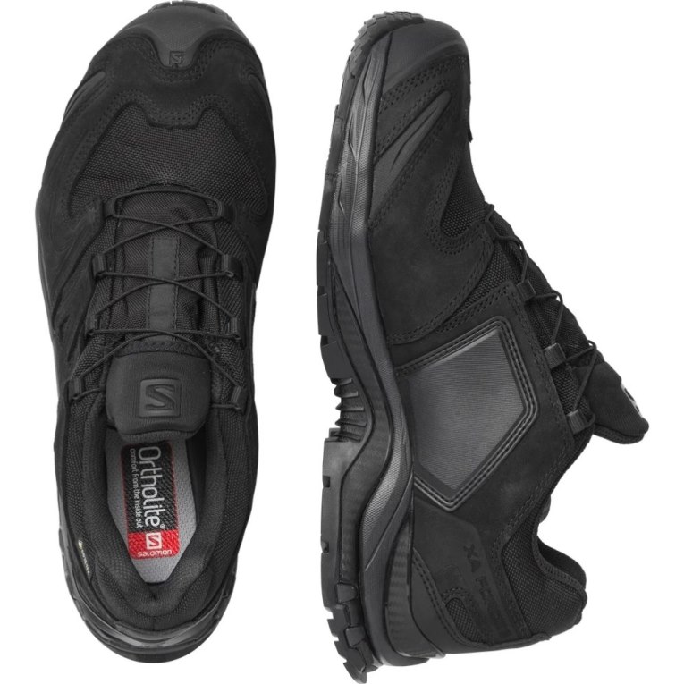 Black Salomon Xa Forces GTX Men's Tactical Boots | IE FC5826